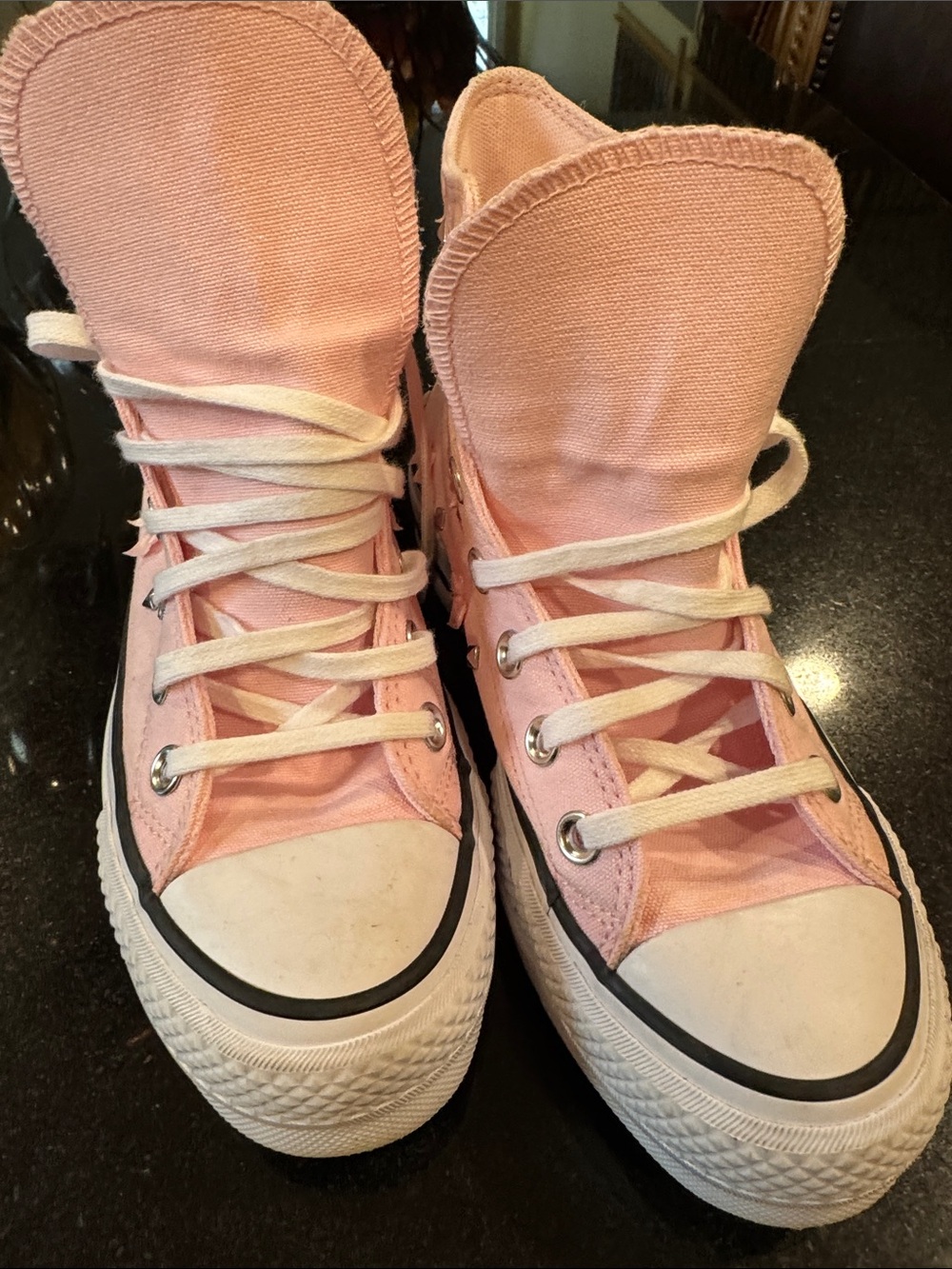 Converse Women's Chuck Taylor All-Star Lift Platform Archive Stars Shoes - Picture 8 of 11
